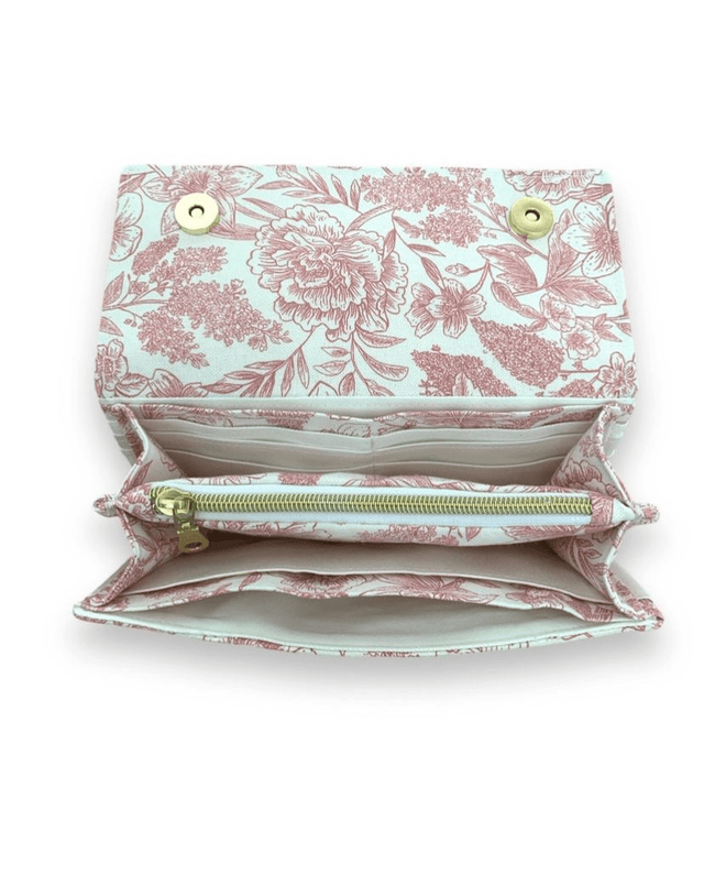 Porte feuille/compagnon « Flower Bomb »
