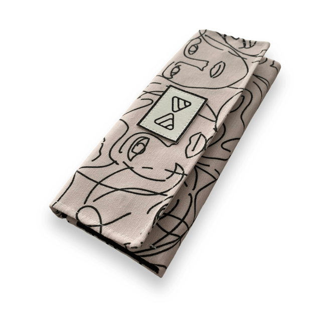 Porte feuille « Visage » 