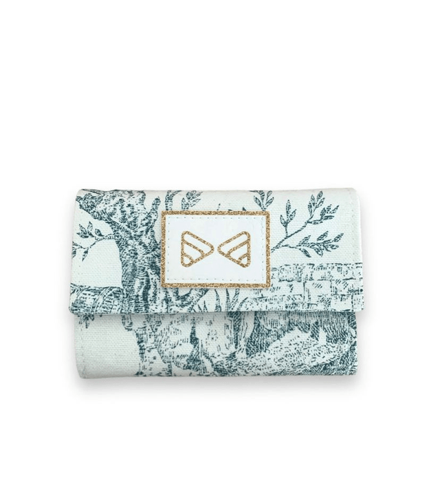 Porte monnaie « Le Romantique » vert