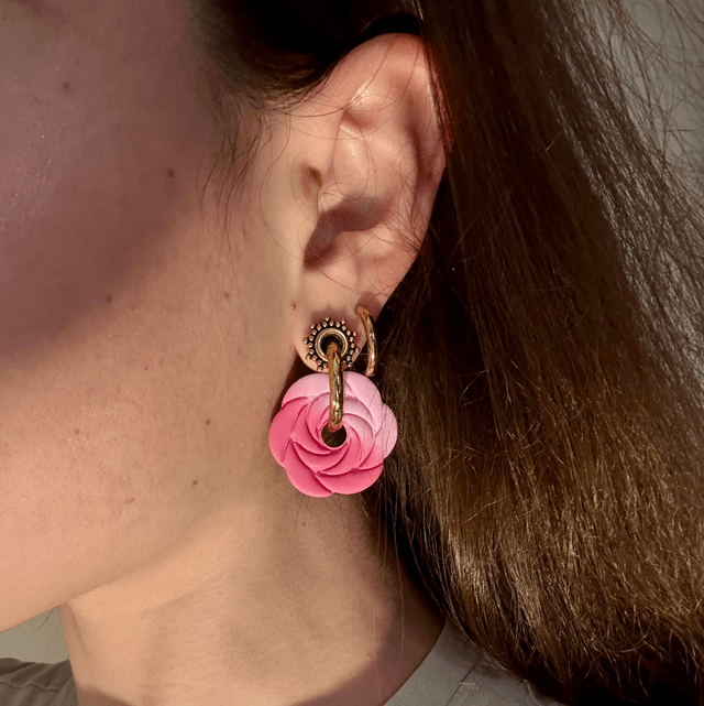 Trio de charms Octobre Rose 🎀