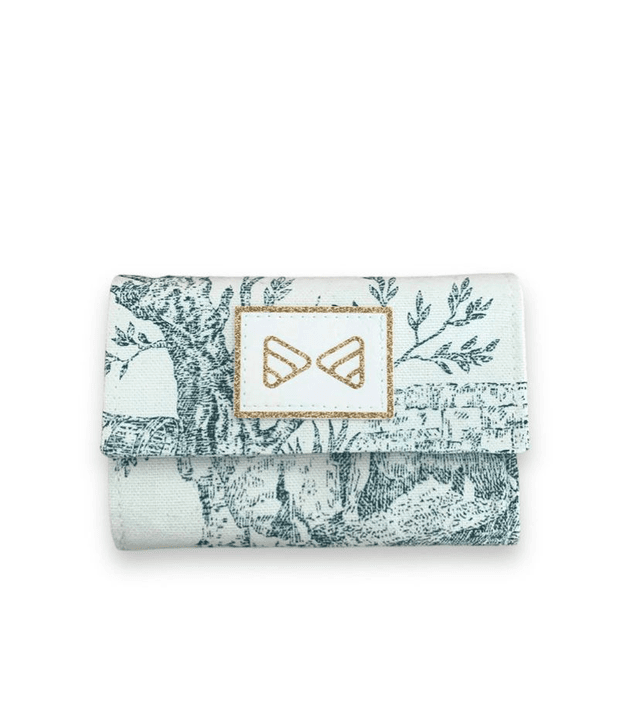 Porte monnaie « Le Romantique » vert