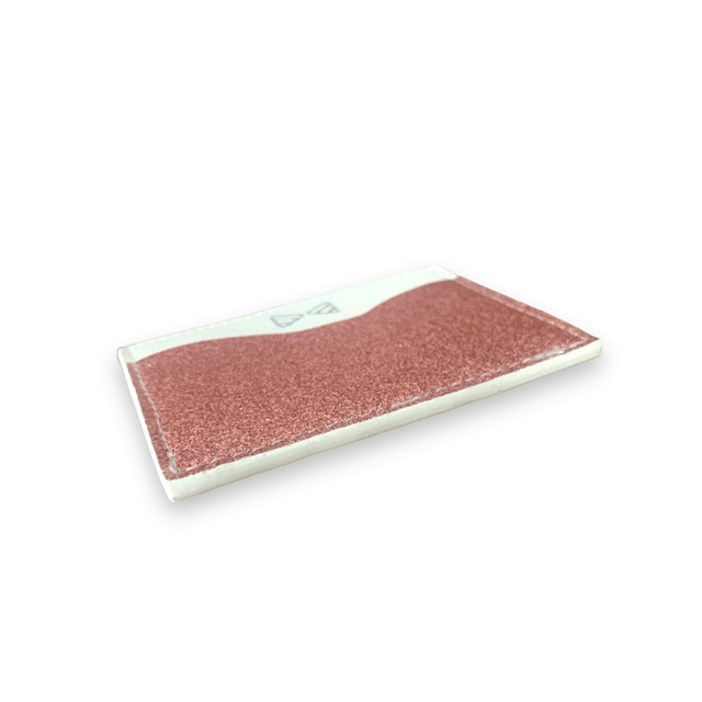 Porte cartes pailleté rose et blanc