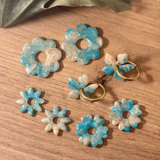 Charms quartz/topaze