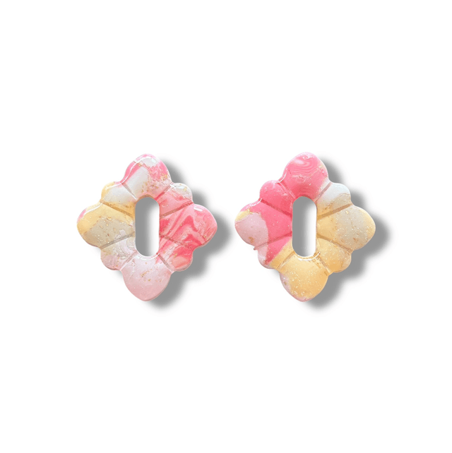 Pampilles Sidonie rose/beige/peche
