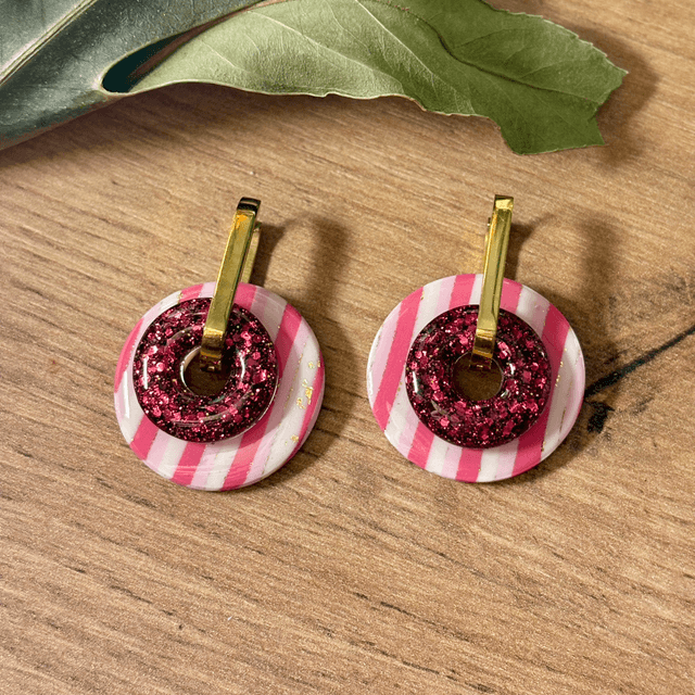 Trio de charms Octobre Rose 🎀