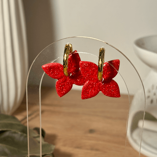 Grands poinsettias « Twinkle »