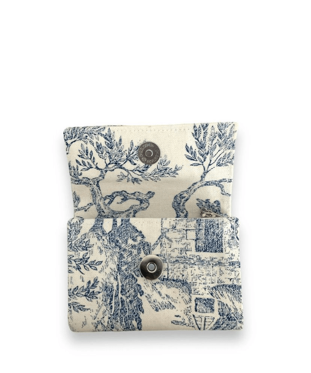 Porte monnaie « Le Romantique » bleu