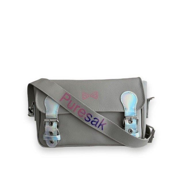 Cartable « Fearless » Gris et Holographique